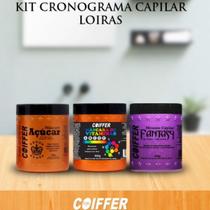 Kit Cronograma Capilar Coiffer Para Loiras Kit Cronograma Capilar Coiffer Para Loiras