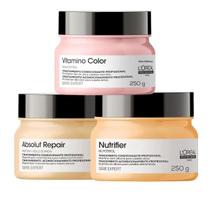 Kit Cronograma Capilar Colorido de Expert em Casa - L'Oréal Kit Cronograma Capilar Colorido de Expert em Casa - L'Oréal