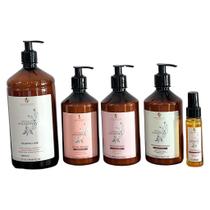 Kit Cronograma Capilar com Óleo de Patauá - 5 Passos para Cabelos Saudáveis Kit Cronograma Capilar com Óleo de Patauá - 5 Passos para Cabelos Saudáveis