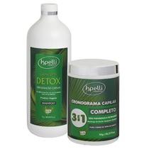 KIT Cronograma Capilar Completo 3 em 1 Green Vitta - 100% VEGAN