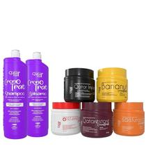 Kit Cronograma Capilar Completo (7 Itens) - Qatar Hair