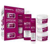 Kit Cronograma Capilar Crono Bomba C/ 5 Itens- Bioinnova