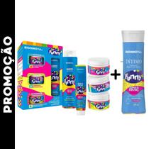 Kit Cronograma Capilar CronoFunny c/5 itens + Sabonete íntimo Funny - Bioinnova