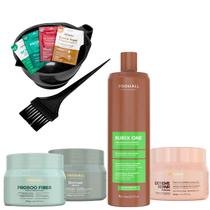 Kit Cronograma Capilar e Progressiva Burix One 1L ProHall Kit Cronograma Capilar e Progressiva Burix One 1L ProHall
