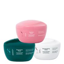 Kit Cronograma Capilar Home Semi Di Lino - Alfaparf Kit Cronograma Capilar Home Semi Di Lino - Alfaparf