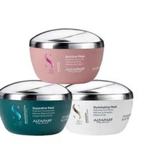 Kit Cronograma Capilar Home Semi Di Lino - Alfaparf Milano