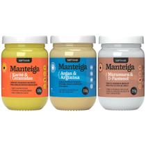 Kit Cronograma Capilar Manteiga Soft Hair Completo Mascara Karite + Murumuru + Argan 220g Kit Cronograma Capilar Manteiga Soft Hair Completo Mascara Karite + Murumuru + Argan 220g