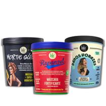 Kit Cronograma Capilar Máscaras Morte Súbita, Danos Vorazes e Rapunzel Lola Kit Cronograma Capilar Máscaras Morte Súbita, Danos Vorazes e Rapunzel Lola