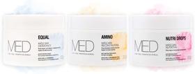 Kit Cronograma Capilar Med For You - 3 Máscaras 200g (Hidração, Nutrição e Reconstrução)