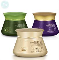 Kit Cronograma Capilar Mutari - 3 Mascaras 300g Kit Cronograma Capilar Mutari - 3 Mascaras 300g