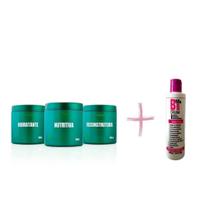 Kit Cronograma Capilar Orgânico Onixx Brasil + Finalizador