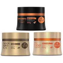 Kit Cronograma Capilar para Cabelos Finos e Ralos Haskell