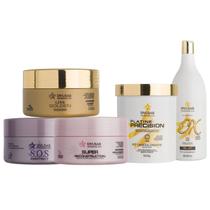 Kit Cronograma Capilar + Pó Descolorante White +OX de 20 Vol Kit Cronograma Capilar + Pó Descolorante White +OX de 20 Vol