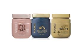 Kit Cronograma Capilar Profissional Hobety 3 itens