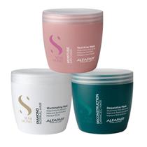 Kit Cronograma Capilar Profissional Semi Di Lino - Alfaparf Kit Cronograma Capilar Profissional Semi Di Lino - Alfaparf