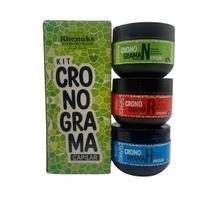 Kit Cronograma Capilar Reconstrução e Nutrição - 3 Itens