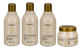 Kit Cronograma Capilar Reconstrutor Queratina Sos