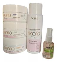 Kit Cronograma Capilar Sanro + Reparador De Pontas Anabelle