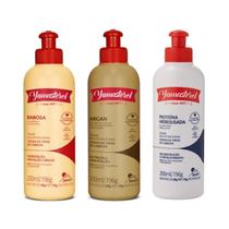 Kit Cronograma Capilar Yamasterol Babosa, Argan e Proteina 200ml Kit Cronograma Capilar Yamasterol Babosa, Argan e Proteina 200ml