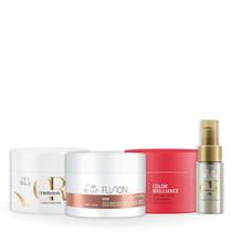 Kit Cronograma Fusion 150ml + Brilliance 150ml + Oil 150ml + Óleo Light 30ml