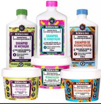 Kit Cronograma Ghee 3 Shampoo +3 Mascara 100g Lola Cosmetics