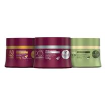 Kit Cronograma Haskell Cabelos Alisados Liso Com Força + Pós Progressiva + HidraNutre 300ml Kit Cronograma Haskell Cabelos Alisados Liso Com Força + Pós Progressiva + HidraNutre 300ml