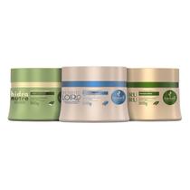 Kit Cronograma Haskell Cabelos Loiros Bendito Loiro + Murumuru + HidraNutre 300ml Kit Cronograma Haskell Cabelos Loiros Bendito Loiro + Murumuru + HidraNutre 300ml