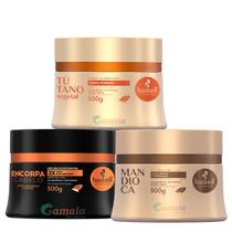 Kit Cronograma Haskell Encorpa Tutano Mandioca 300g Kit Cronograma Haskell Encorpa Tutano Mandioca 300g