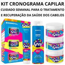 Kit Cronograma Reconstrução Capilar Nutrição e Hidratação!!!