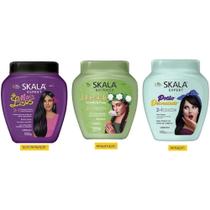 Kit Cronograma SKALA Tratamento Jaborandi /potão desmaiado/Mais Liso 1kg cada