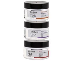 Kit Cronograma Vita Derm Hidratação Nutrição Reconstrução Kit Cronograma Vita Derm Hidratação Nutrição Reconstrução