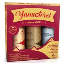 Kit Cronograma Yamasterol Babosa + Argan + Proteína Hidrolisada Kit Cronograma Yamasterol Babosa + Argan + Proteína Hidrolisada