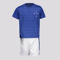 Kit Cruzeiro Mini Craque Infantil Azul