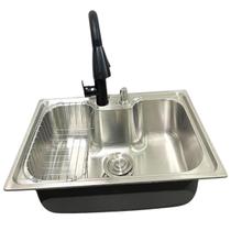 Kit Cuba 60x42cm Completa +Torneira Monocomando Gourmet Pia