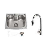 Kit Cuba Gourmet Nawa e Torneira Misturador Monocomando Muru Pingoo.casa - Prata Kit Cuba Gourmet Nawa e Torneira Misturador Monocomando Muru Pingoo.casa - Prata