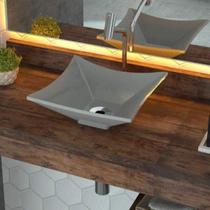 Kit Cuba L30 Torneira Link 1062 Metal Válvula 1 Polegada Sifão Pvc Flexível Compace