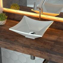 Kit Cuba L30 Torneira Link 1062 Metal Válvula 1 Polegada Sifão Pvc Flexível Compace