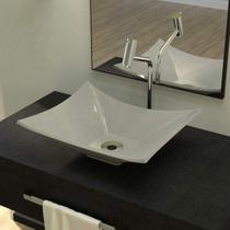 Kit Cuba L38 Torneira Link 1062 Metal Válvula 1 Polegada Sifão Pvc Flexível Compace