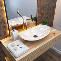 Kit Cuba L45 com Torneira Link 1062 Metal e Válvula 1"