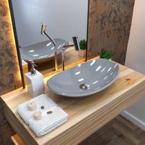 Kit Cuba L45 com Torneira Link 1062 Metal e Válvula Click 1''b Compace