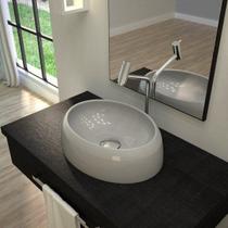 Kit Cuba Ov39 com Válvula Click 1 Polegada G e Sifão Pvc e Flexível Compace