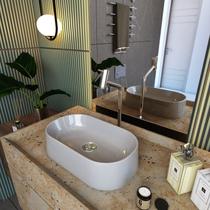 Kit Cuba Ov42 Laila com Torneira Link 1062 e Válvula Botão com Sifão e Flexível