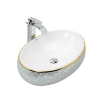 Kit Cuba Pia Louça Cerâmica Banheiro C/Torn E Vál Cromada 50 Kit Cuba Pia Louça Cerâmica Banheiro C/Torn E Vál Cromada 50