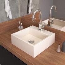 Kit Cuba Q355 Torneira Luxo 1195 Metal Válvula Click 1 Polegada G Sifão Pvc Flexível Compace Kit Cuba Q355 Torneira Luxo 1195 Metal Válvula Click 1 Polegada G Sifão Pvc Flexível Compace