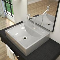 Kit Cuba Q39 com Torneira Pratika 1060 Metal 1/4 Volta Compace