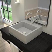 Kit Cuba Q395 com Torneira 1198 Metal e Válvula Click 1"b Pol. Compace Kit Cuba Q395 com Torneira 1198 Metal e Válvula Click 1"b Pol. Compace