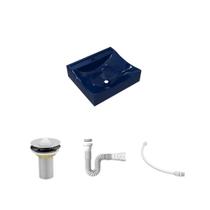 Kit Cuba Q440 C/Válvula 1'' (2,6cm) + Sifão Pvc + Flexível