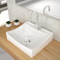 Kit Cuba Q440 com Torneira Luxo 1195 e Válvula Click 1"b Pol. Compace