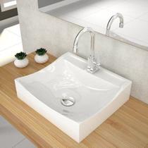 Kit Cuba Q440 com Torneira Luxo 1195 e Válvula Click 1"g Pol. Compace