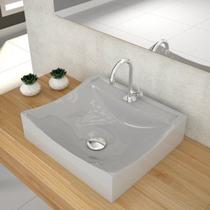 Kit Cuba Q440 com Válvula Click 1"g Pol. e Sifão Pvc e Flexível Compace